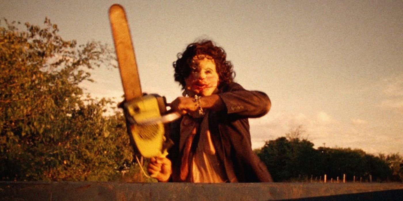 A24's Scariest Film of the Decade Is Dominating Max Days After Its Streaming Debut 2 Leatherface chases after Sally at the end of