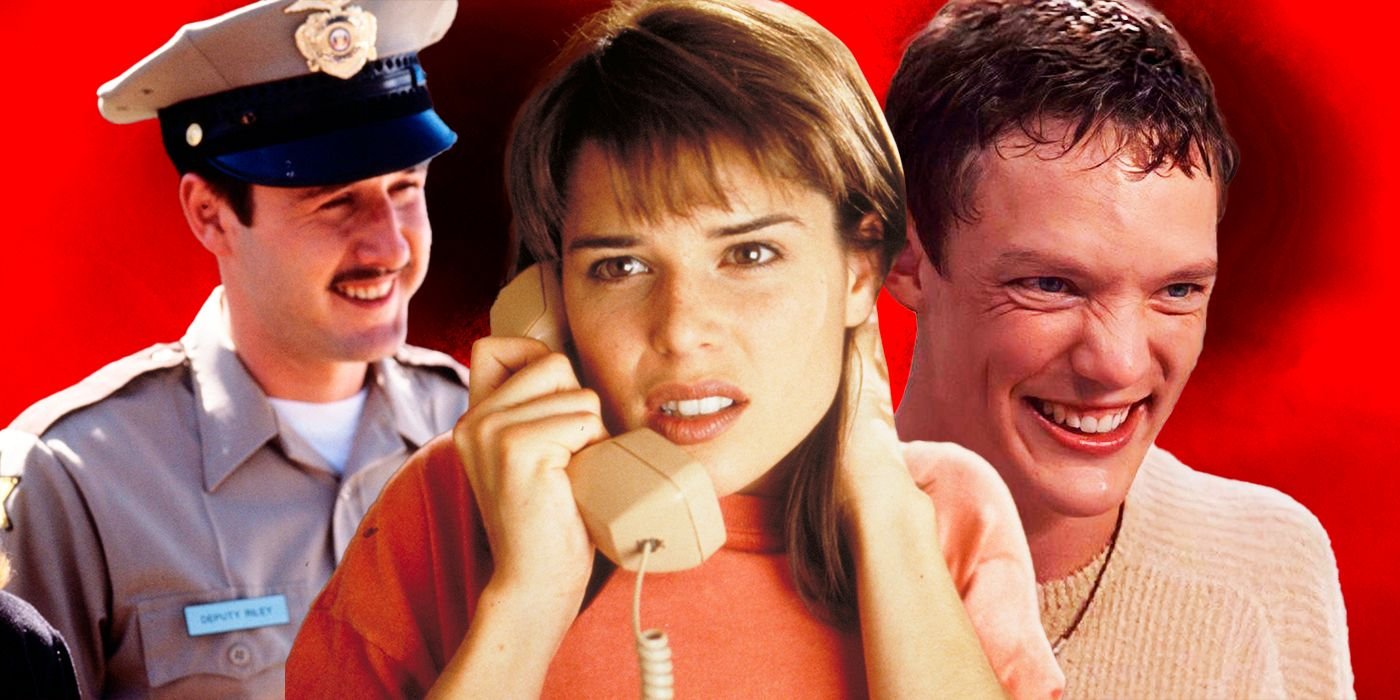 Stu, Dewey and Sidney from the Scream movies